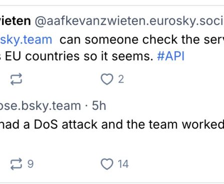 Bluesky Attributes Ongoing App Outages to DDoS Attack