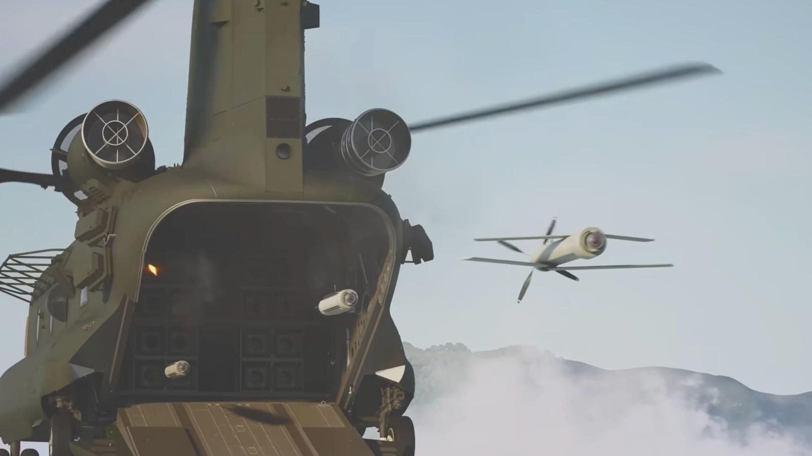 Boeing Creates Chinook-Inspired Drone Swarm Management System for Aerial Combat