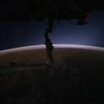 Bright Comet Photobombs the Sun on Space Weather Camera