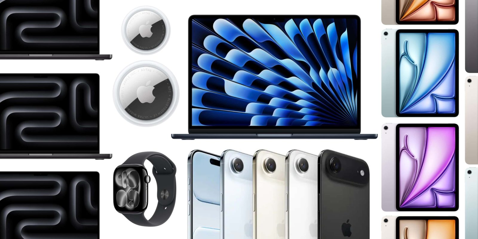 Current Offers: $219 Discount on M5 MacBook Air, Best Price Ever on 1TB M5 Pro MacBook Pro, New Record Low for iPad Air, Savings on AirTag and iPhone Air, and Additional Deals