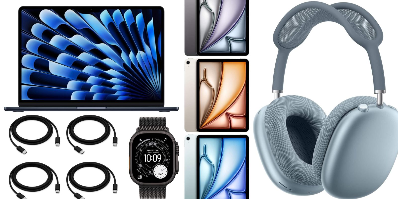 Current Offers: 24GB M5 MacBook Air Slashed by $150, 16-inch M5 Pro MacBook Cut by $199, Black Apple USB-C Cables in Stock, and More