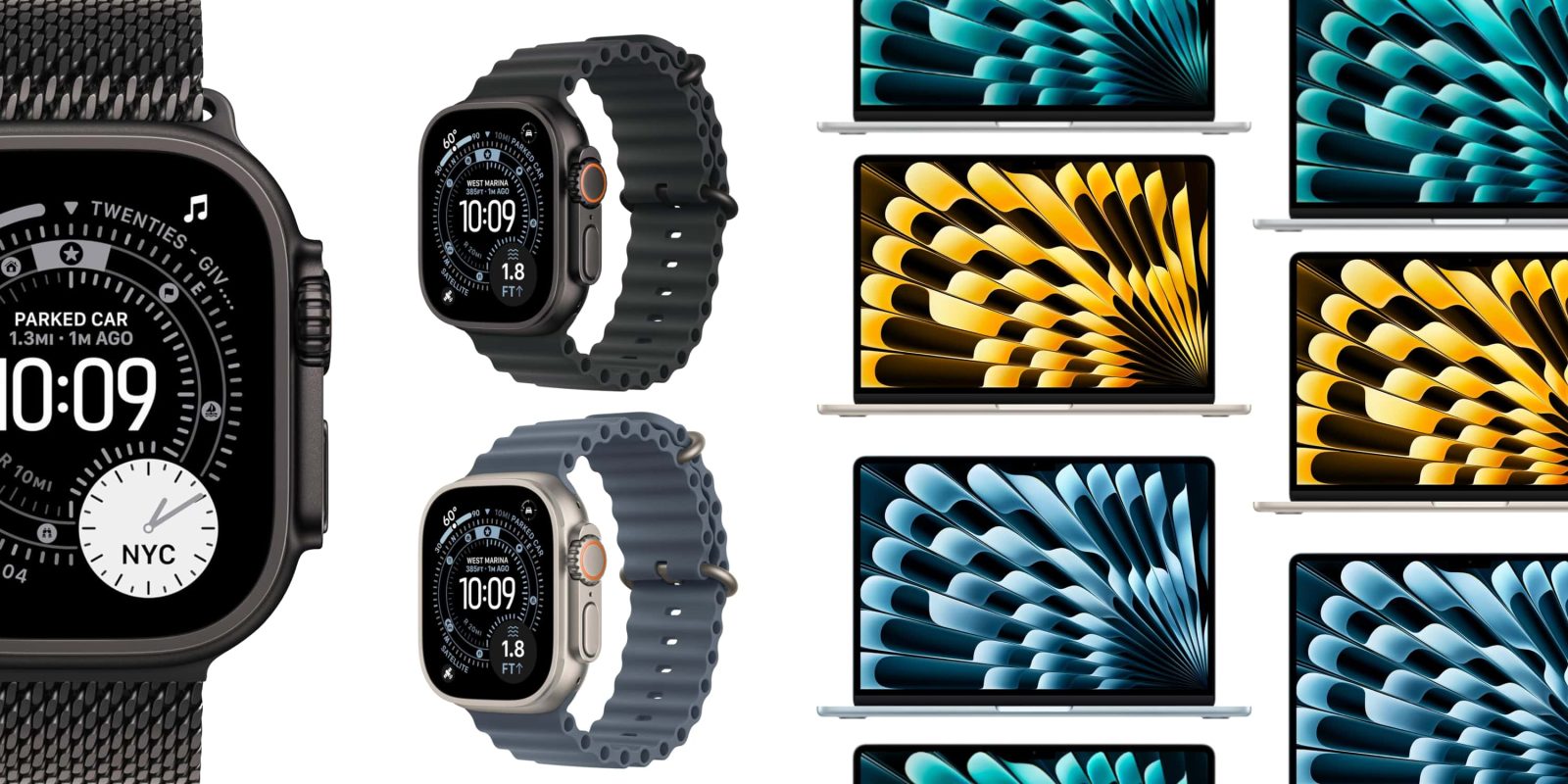 Current Offers: M5 MacBook Air Reduced by $149, Apple Watch Ultra 3 Discounted by $99, Along with Savings on AirPods Max and Charging Gear