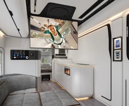 Cutting-Edge Travel Trailer Enhances Intelligent Camping Adventure