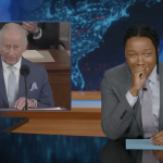 Daily Show's Josh Johnson Reacts to King Charles Dropping Jokes in Congress