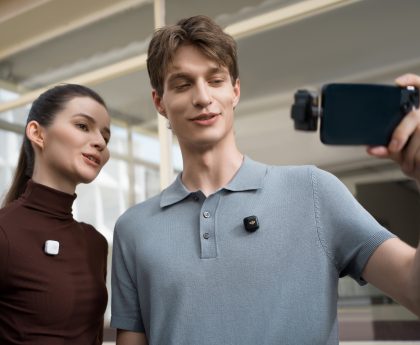 DJI's Mic Mini captures clear audio on the go and is on sale for $60.