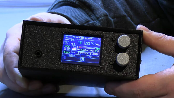 ESP32 SoC and Skyworks SI4684 Chip Power Open-Source Hardware DAB+ Receiver