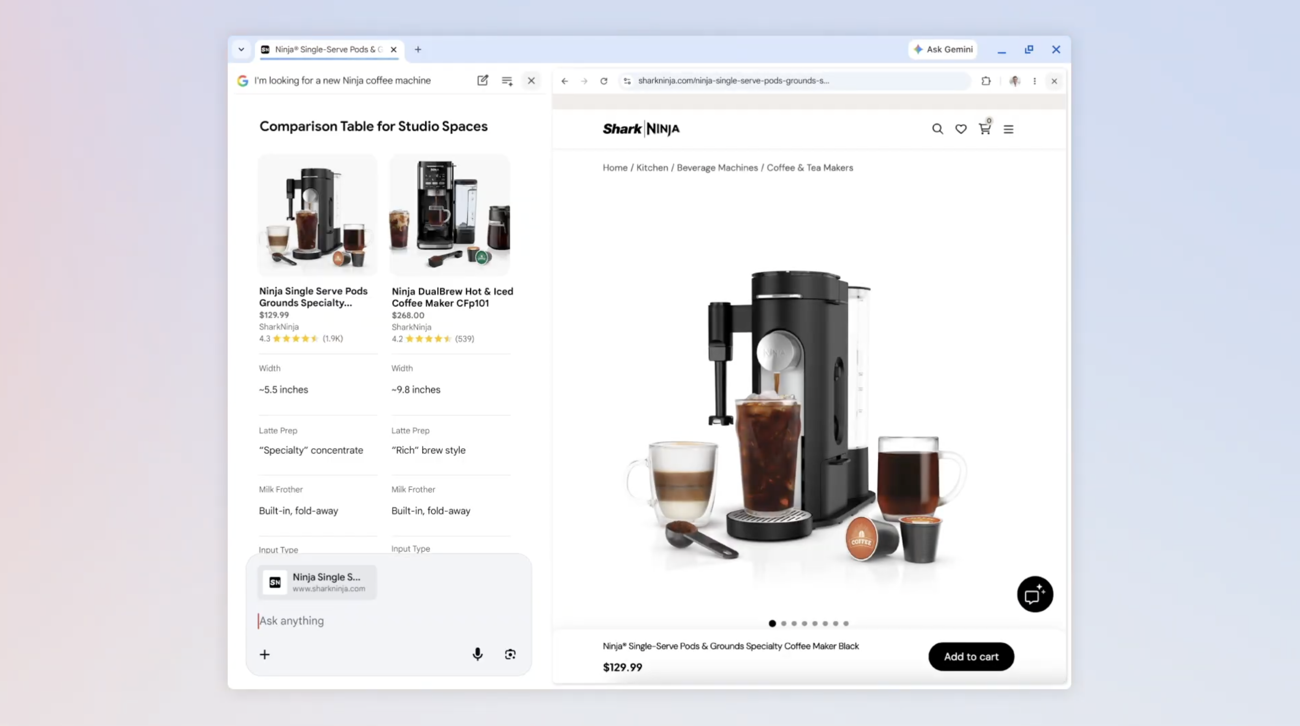 Explore the Web Side-by-Side with Google’s New AI Mode