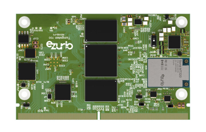 Ezurio Tungsten MediaTek Genio 700 SMARC system-on-module