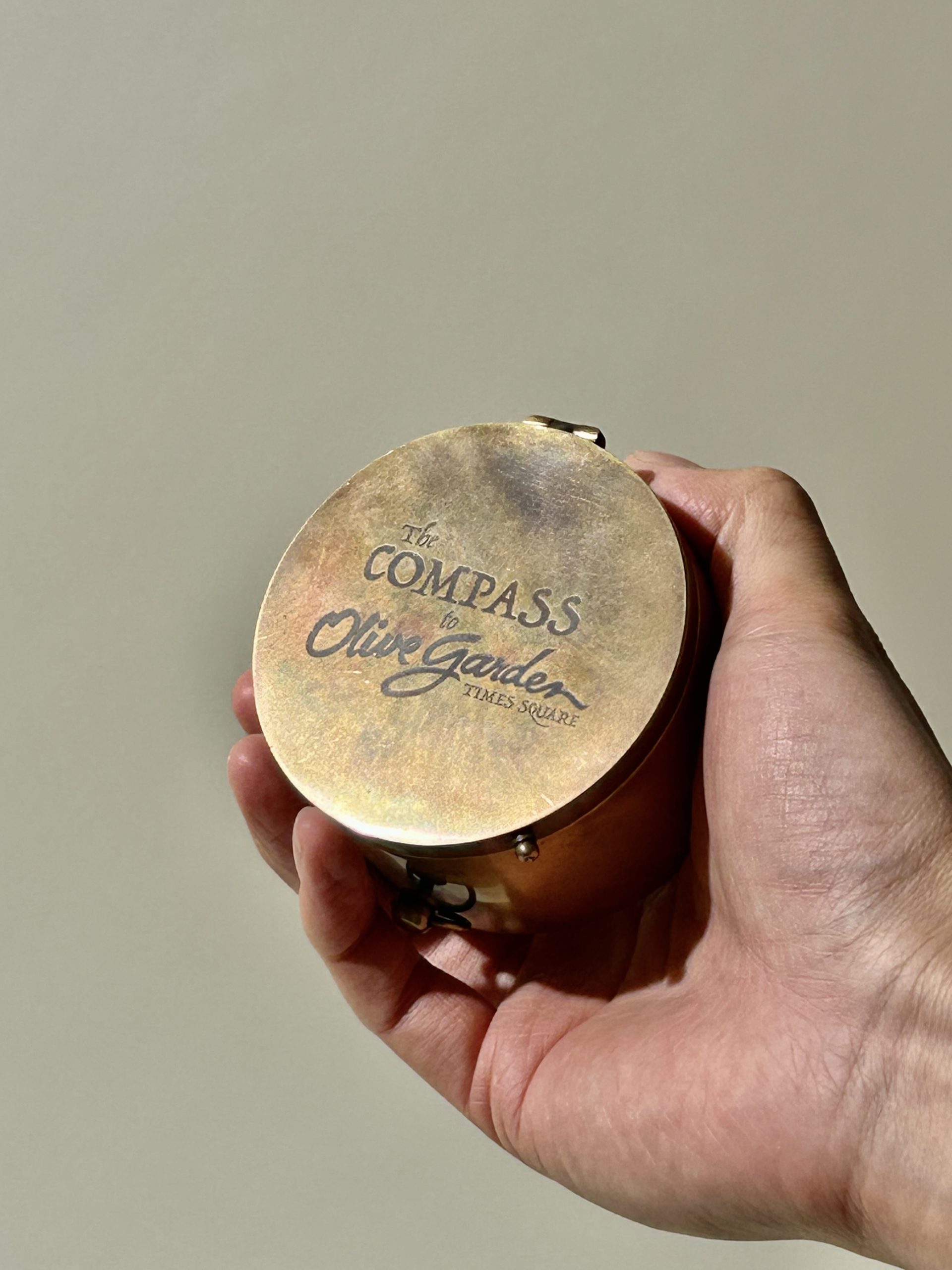 Five Questions for the Creators of a Times Square Olive Garden Compass