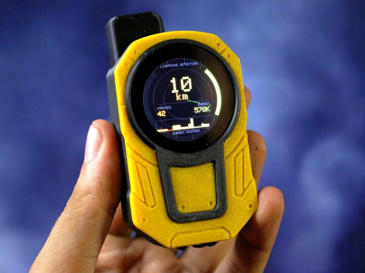 Flash Bee: DIY Handheld Lightning Detector with ESP32-C3