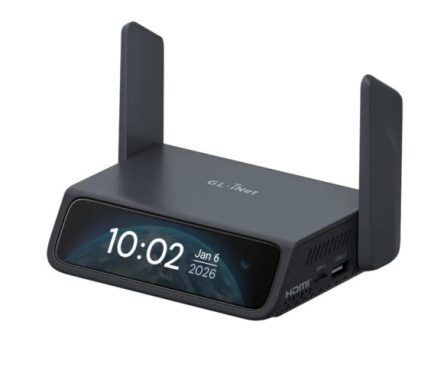 GL.iNet Comet 5G: KVM over IP with 5G RedCap and 3.69" Touchscreen