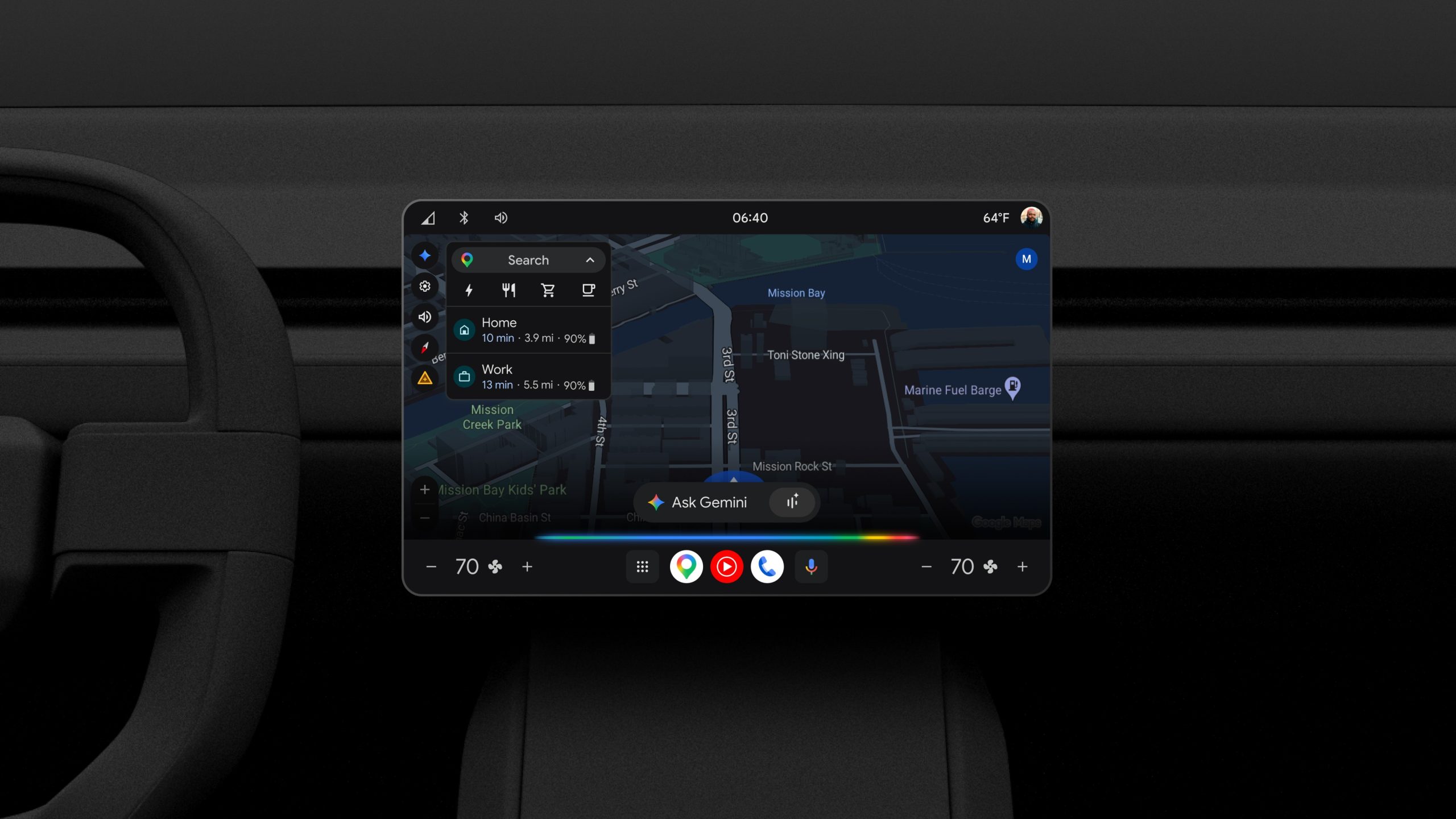 Google Enhances In-Car Assistant to Gemini with Improved Functionalities