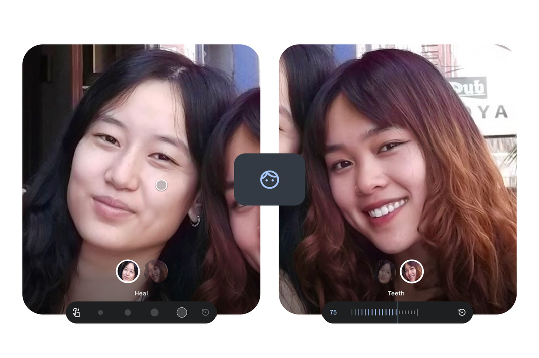 Google Photos Introduces Subtle Face Touch-Up Tools