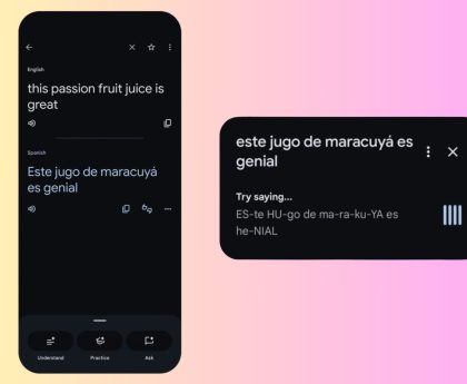 Google Translate Now Assists with Pronunciation