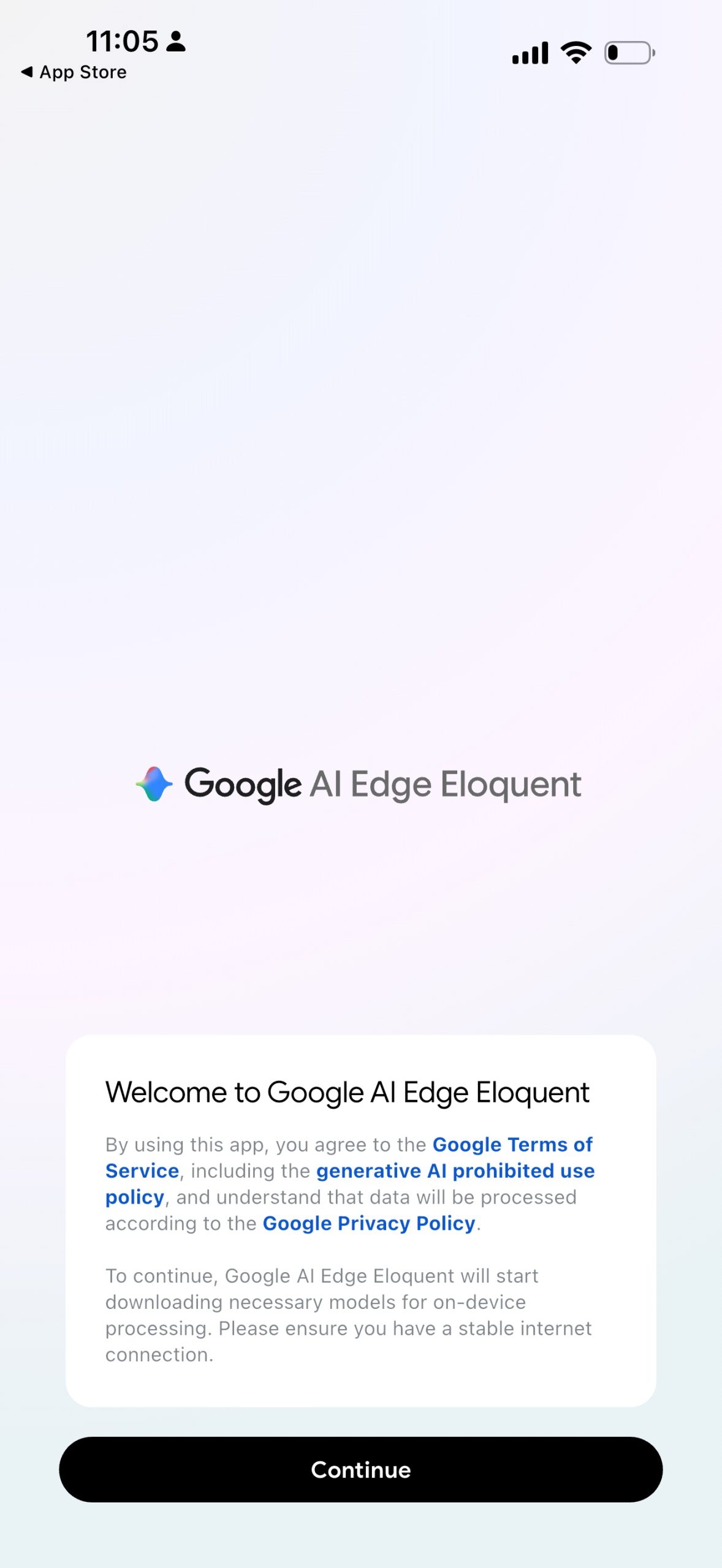 Google Unveils Offline AI Dictation App