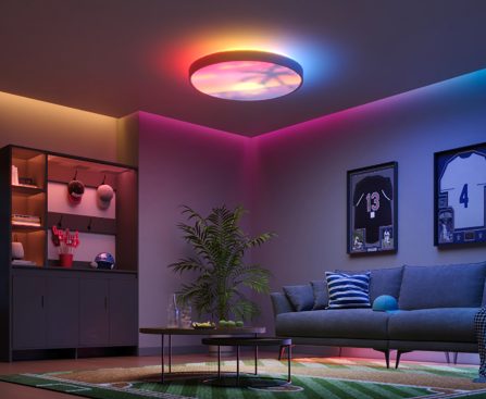 Govee's Multicolor Ceiling Light Doubles as a Low-Res Screen