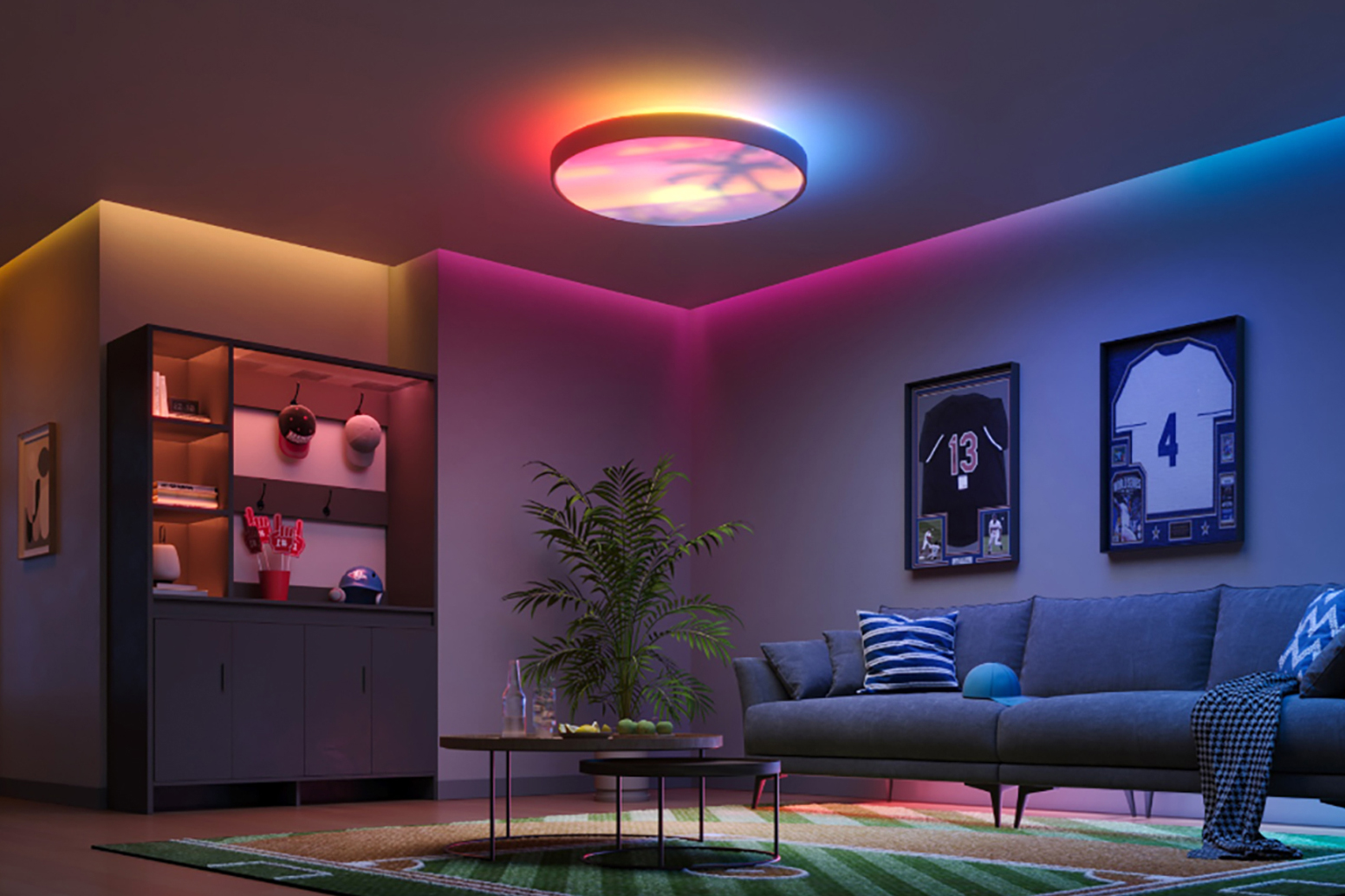 Govee's Multicolor Ceiling Light Doubles as a Low-Res Screen