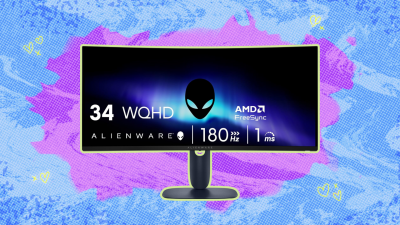Grab this 34-inch Alienware curved gaming monitor for under $300 and stop squinting.