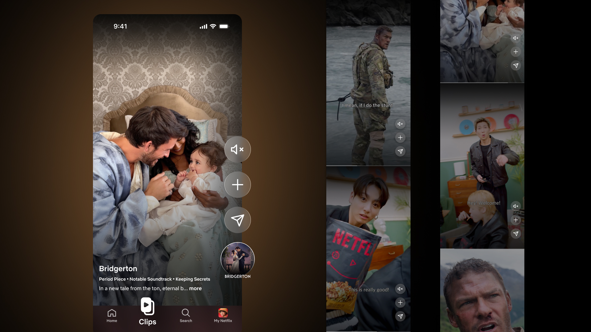 Here's what Netflix's new vertical video feed is like