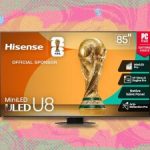 Hisense 85-inch U8 Mini-LED ULED 4K TV at Record-Low Price on Amazon — Save $700 Now