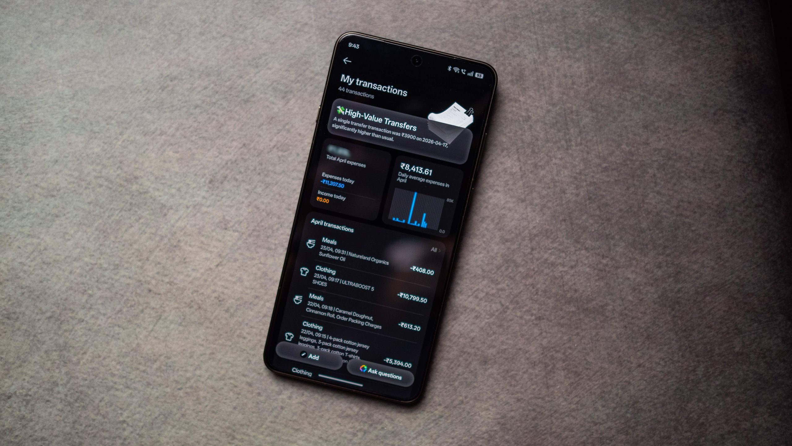 How the AI Feature of the Find X9 Ultra Assisted Me in Efficiently Managing My Expenses