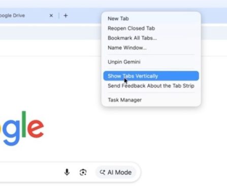 How to Utilize the New Vertical Tabs Functionality in Google Chrome