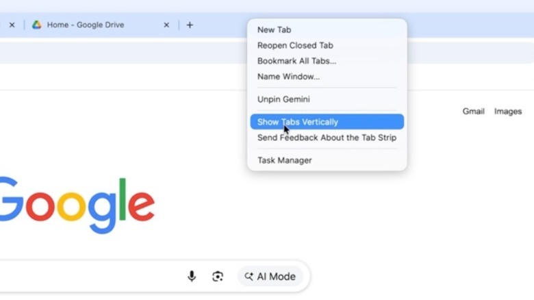How to Utilize the New Vertical Tabs Functionality in Google Chrome