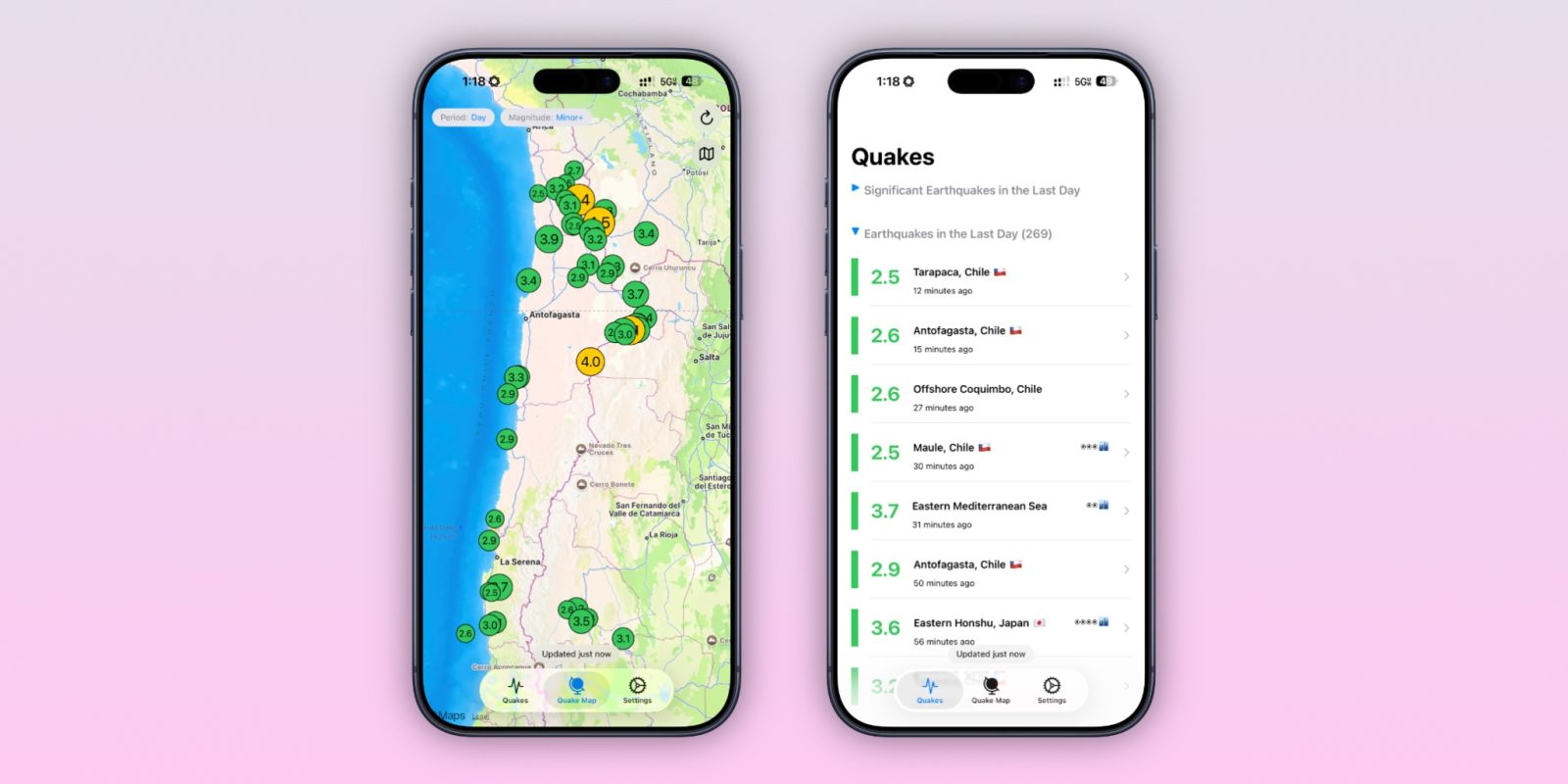 Indie App Spotlight: 'QuakeInfo' Offers Fast and Simple Tracking of Current Earthquakes