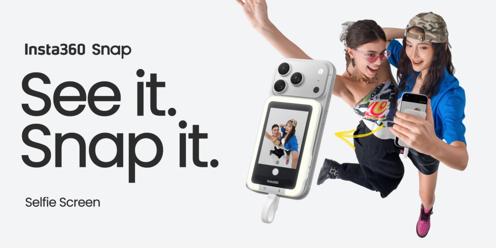 Insta360 Unveils New Snap Monitor Showcasing Rear iPhone Display Technology