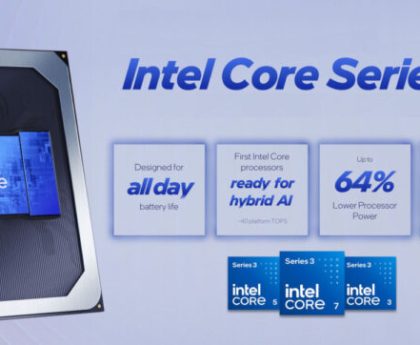 Intel Core Series 3 "Wildcat Lake" Processor Family Introduced for Entry-Level Laptops and Edge AI Systems