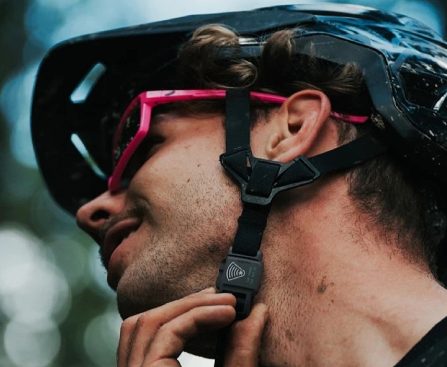 Intelligent Device Boosts Bicycle Helmet Security for Trail Cycling