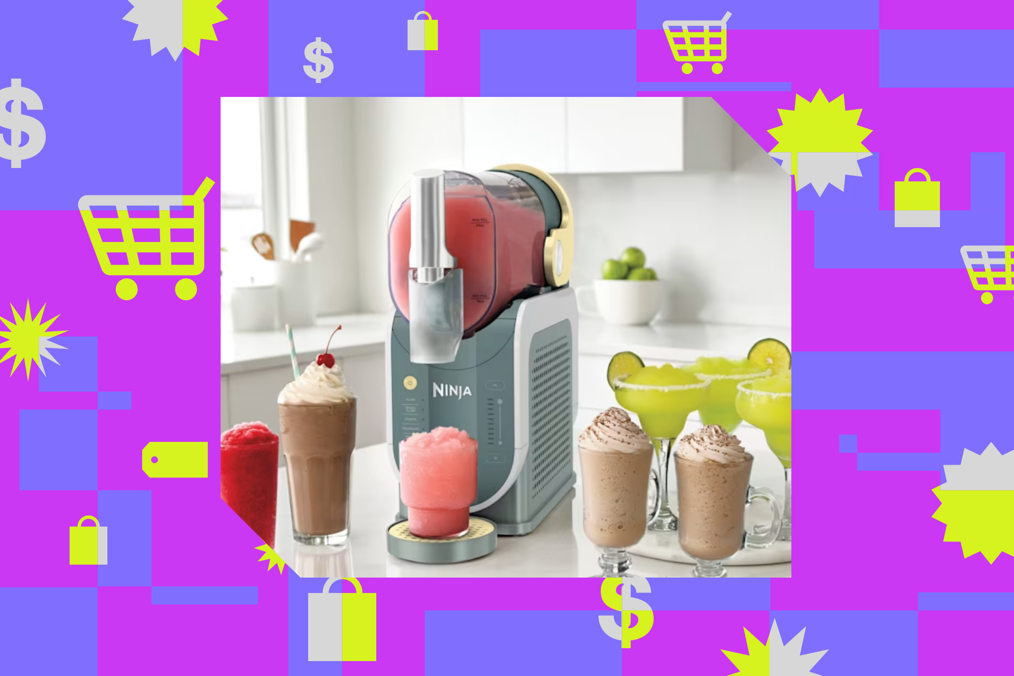 It's slushy season, and Ninja's frozen drink machine is nearly half off