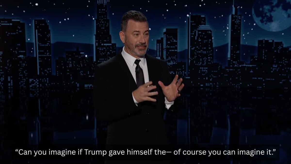 Jimmy Kimmel Mocks Trump for Allegedly Wanting to Award Himself Medal of Honor