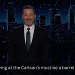 Jimmy Kimmel reacts to Tucker Carlson's apology for backing Trump