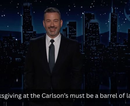 Jimmy Kimmel reacts to Tucker Carlson's apology for backing Trump