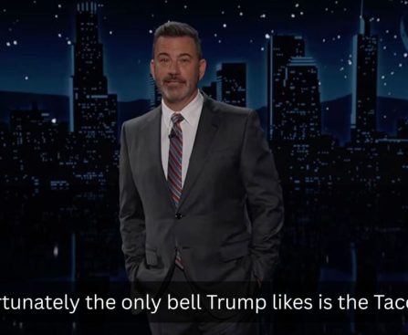 Jimmy Kimmel Responds to King Charles Gift of a Golden Bell to Trump