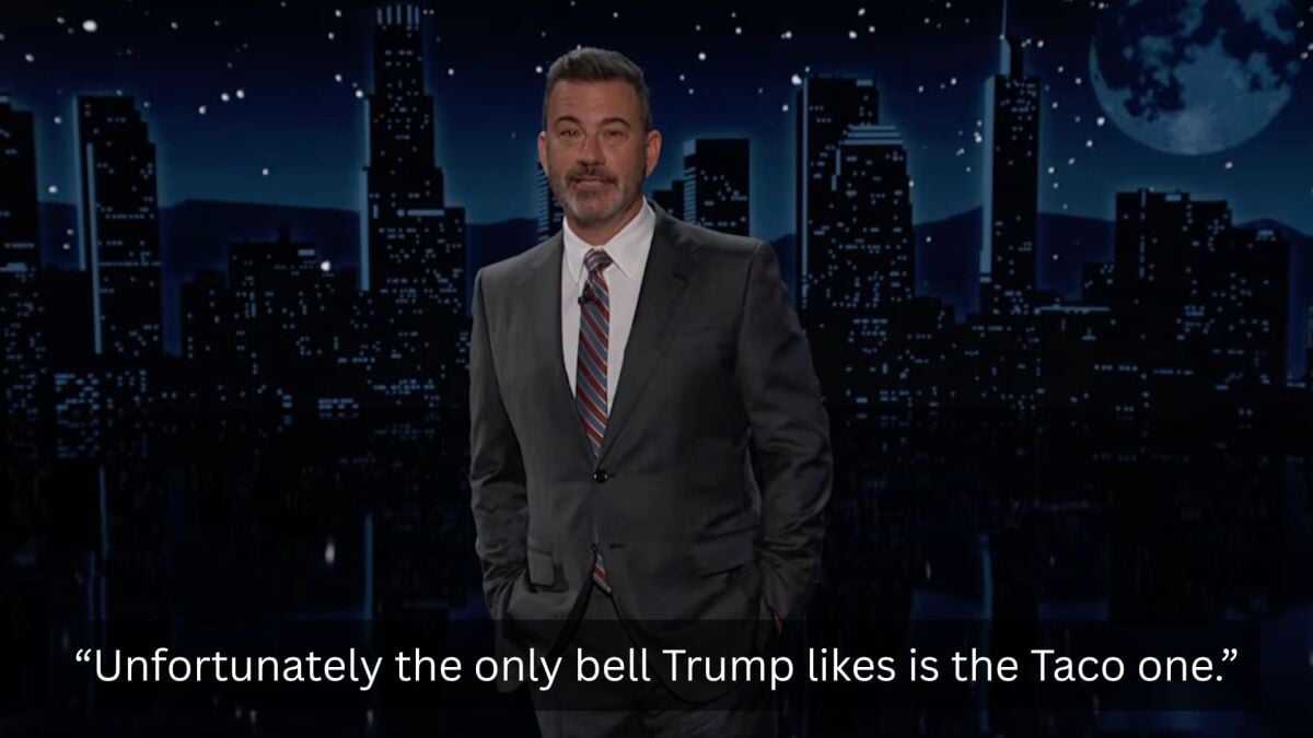 Jimmy Kimmel Responds to King Charles Gift of a Golden Bell to Trump