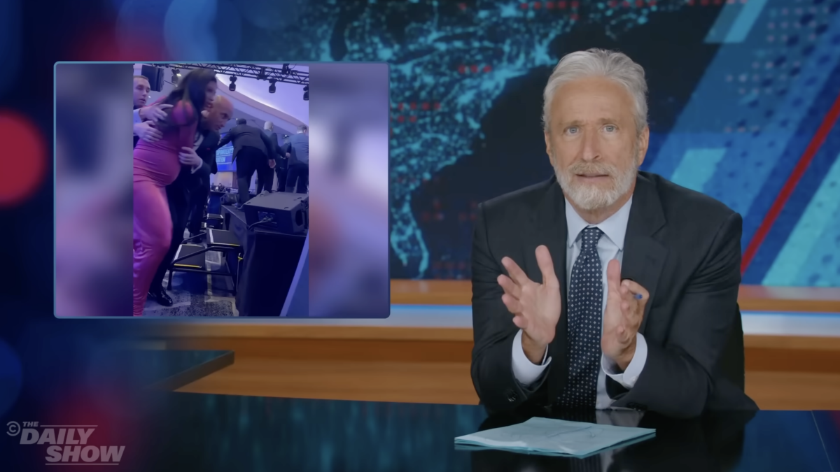 Jon Stewart Responds to White House Correspondents Dinner Chaos