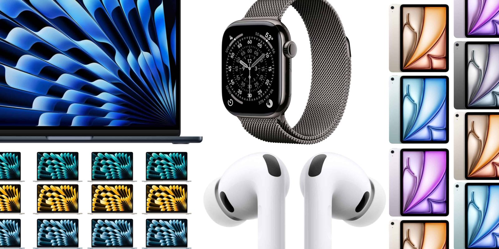 Latest Offers: Get up to $219 off M5 MacBook Air, $300 off iPad Air, 24GB M5 MacBook Pro in Stock, $160 discount on Apple Watch Series 11, and Additional Deals