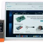 LeafKVM Open-Source Hardware IP KVM: WiFi 5, PoE, USB-C Serial Console, 2.4-Inch Touchscreen Display (Crowdfunding) - CNX Software