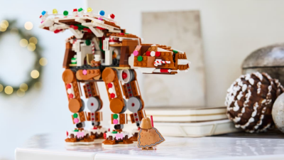 Lego Gingerbread AT-AT Restocked for $59.99 — Buy Before It's Gone!