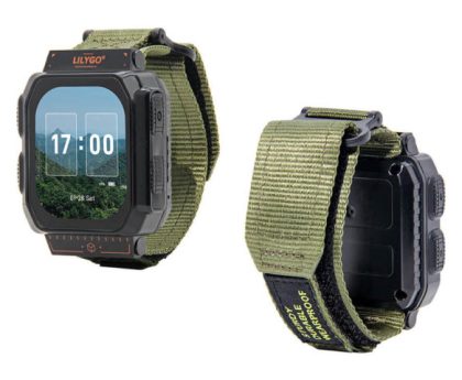 LILYGO T-Watch Ultra: IP65 ESP32-S3 Smartwatch with 2.01-inch AMOLED, LoRa, and GNSS