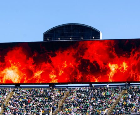 Locations of the Largest Amazon Fire TV in the World