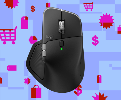 Logitech's haptics-enhanced MX Master 4 mouse is on sale for under $100