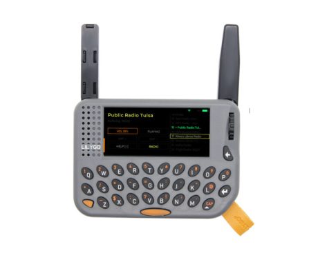 Melody Machine Firmware Converts LILYGO T-LoRa Pager into Portable MP3 Player and Internet Radio