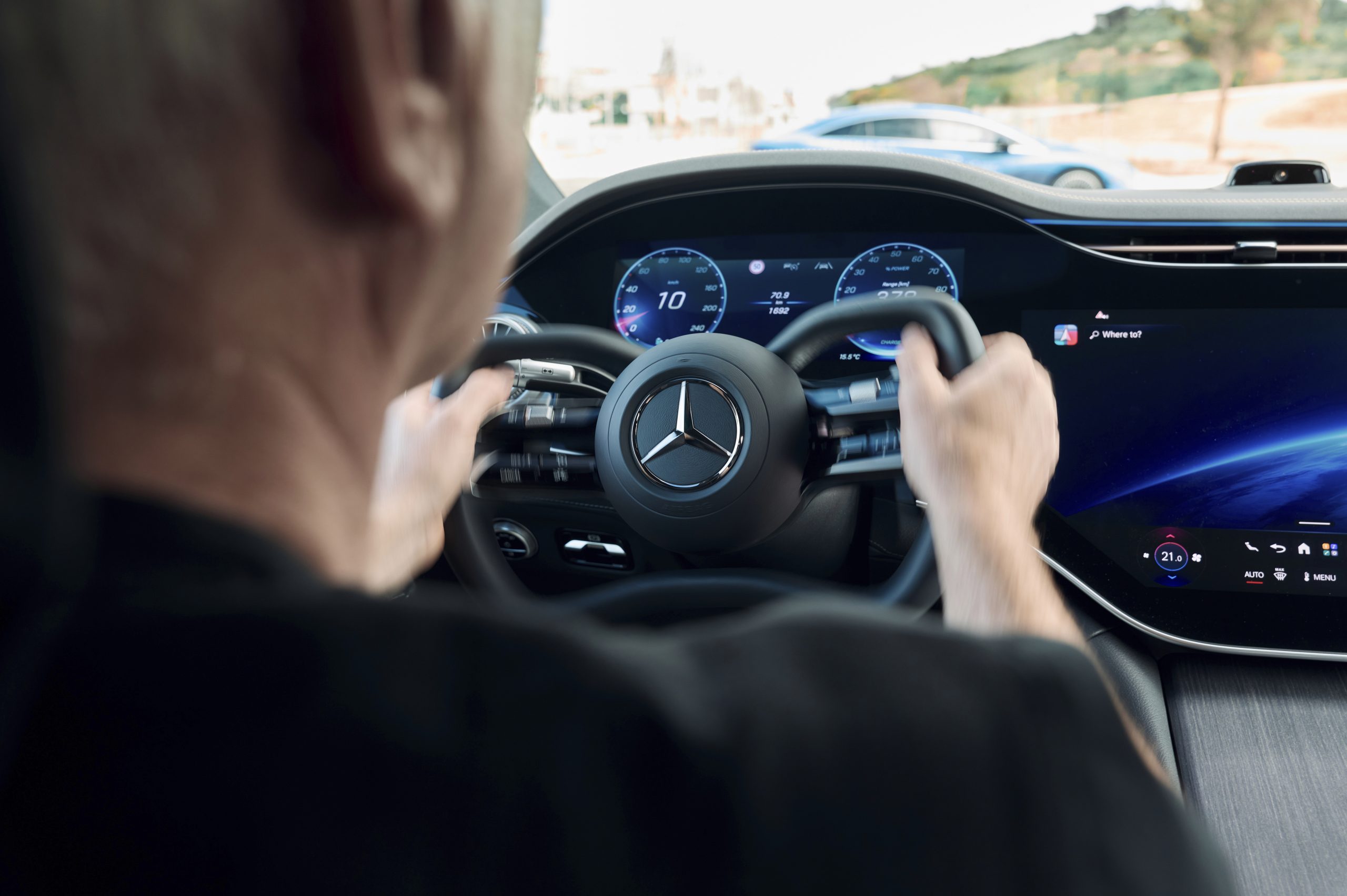 Mercedes Adds Steer-by-Wire — and a Steering Yoke — to the EQS