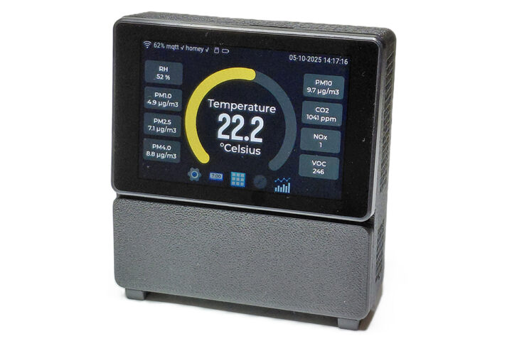 MoreSense MS-07 CO2 PM NOx VOC Temp and Hum Wifi Sensor