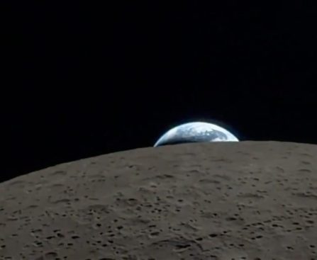 NASA Unveils iPhone Footage of Earthshine Filmed from Orion Amid Artemis II Mission