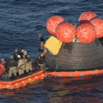 NASA's Artemis II Crew Assisted by Navy in Capsule Exit in New Closeup Video