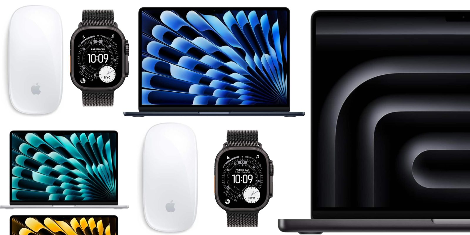 Ongoing Promotions: $150 Discount on 16GB M5 MacBook Air, $99 Discount on Apple Watch Ultra 3, 24GB M5 MacBook Pro, Magic Mouse, and Additional Offers